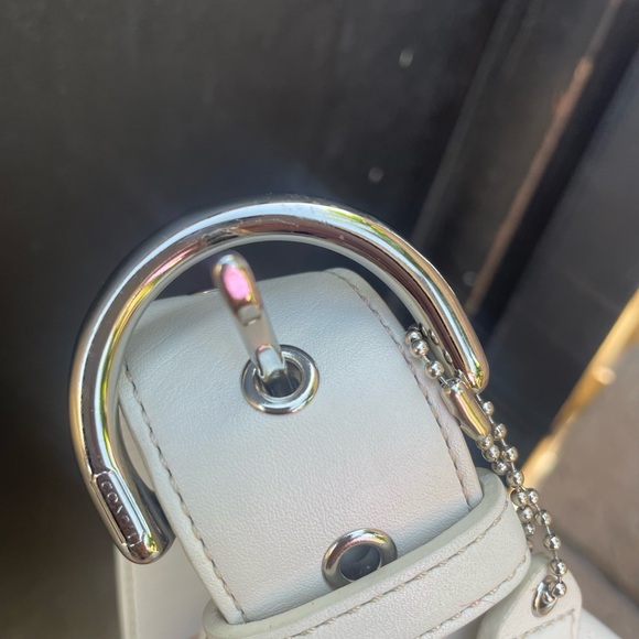 Coach Soho Large Ivory Glove Leather Hobo Shoulder Bag 9464 Y2K🔥 - Picture 14 of 15